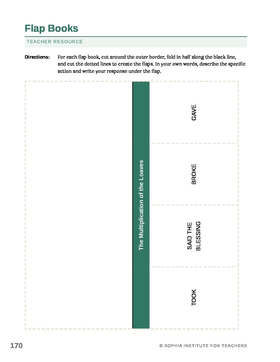 Flap Book Sample Flap Books | Gr3 - Sophia Teachers