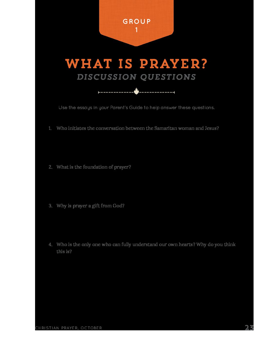 October Discussion Questions October Adult Meeting Discussion Questions | V4Oct - Sophia Teachers