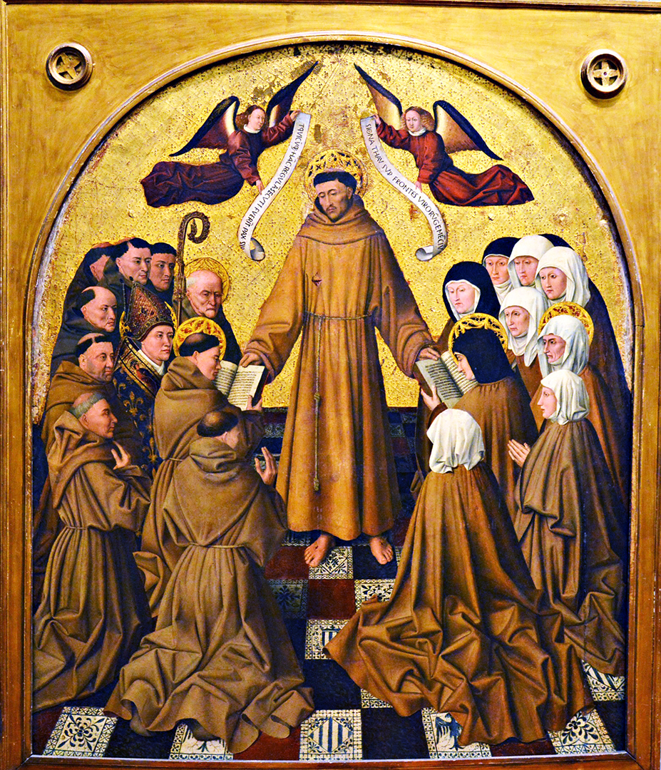 Delivery of Franciscan Rule (1445) - Sophia Teachers