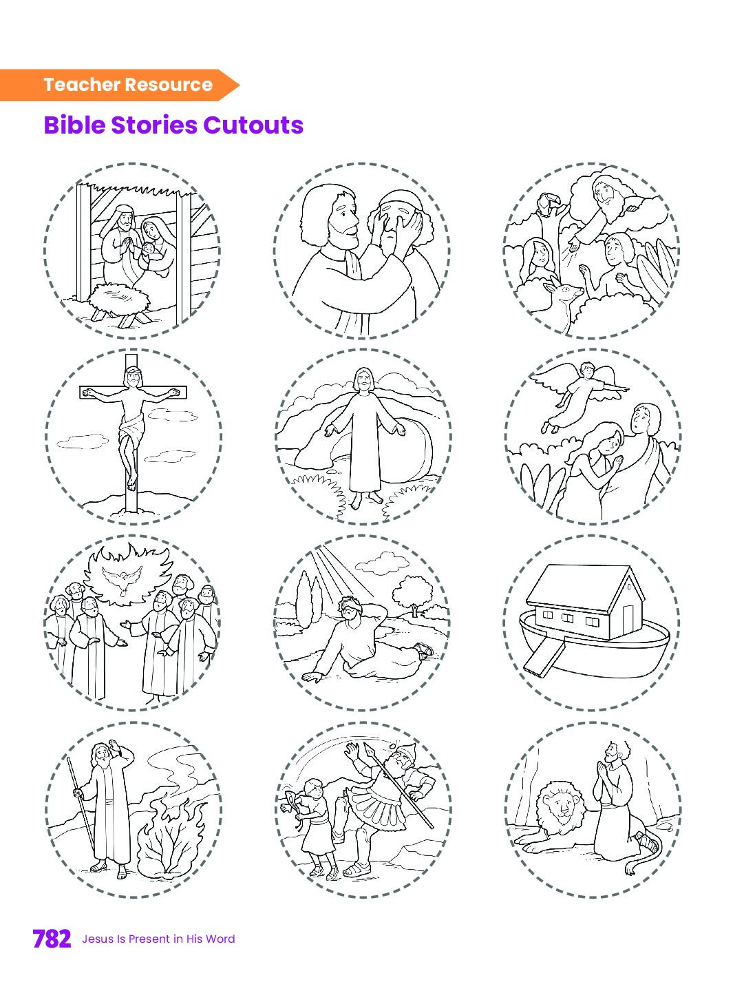 Bible Stories Cutouts | Gr2 - Sophia Teachers