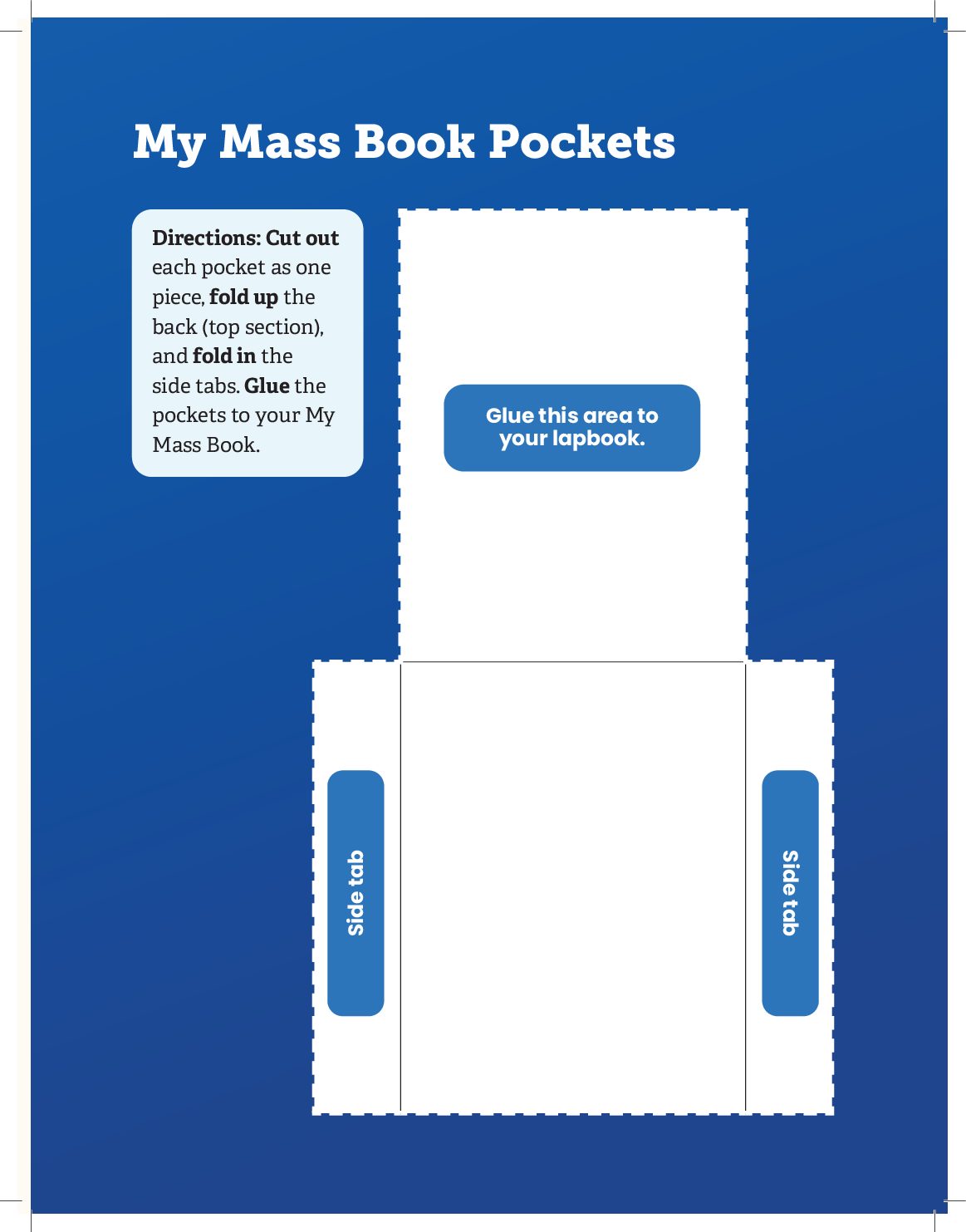 My Mass Book Pockets | 2Gr2 - Sophia Teachers