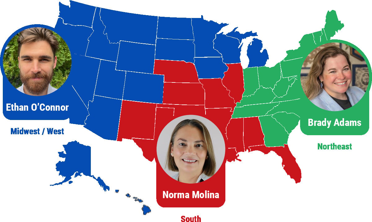 Sophia parish team territory map